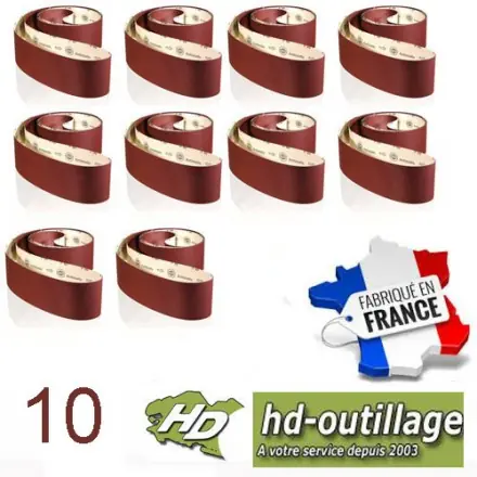 bande papier corindon supérieur 1100x1900 mm