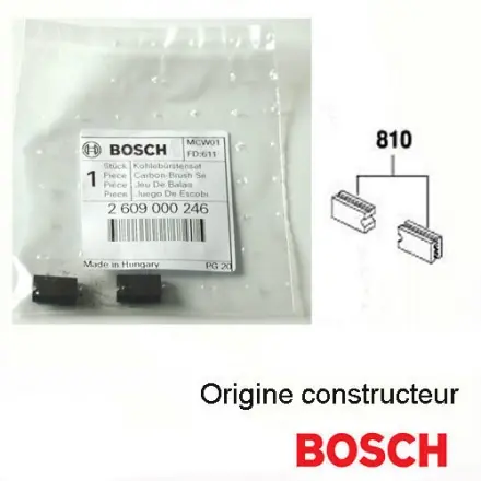 jeu de charbons bosch 2609000246