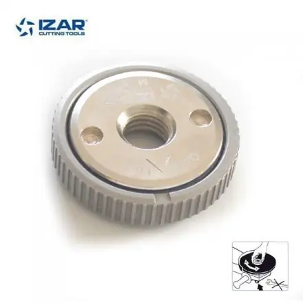 ecrou de serrage rapide Quick Lock Izar pour meuleuse M14
