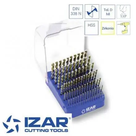 SK0122924-FR20260707-142325-0 coffret 91 forets HSS-Zirkonio de 1 à 10 mm par 0.1 mm Izar