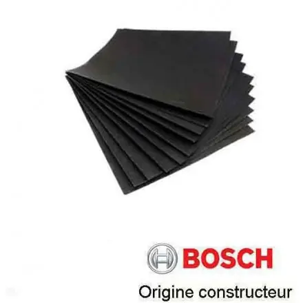 feuille carbure de silicium 230x280mm imperméable Lot de 10