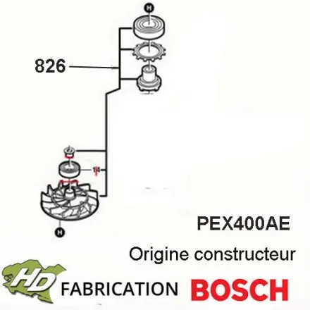 ventilateur Bosch 2606610901