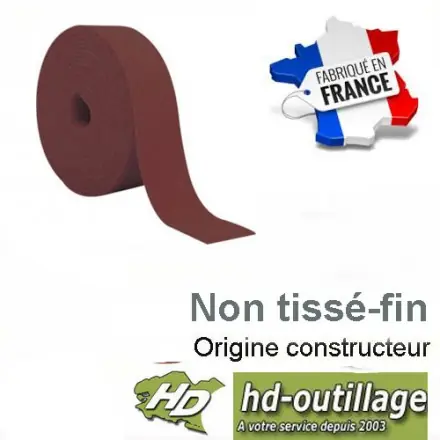 rouleau d‘atelier non tissé 100mmx10m grain 360 fin