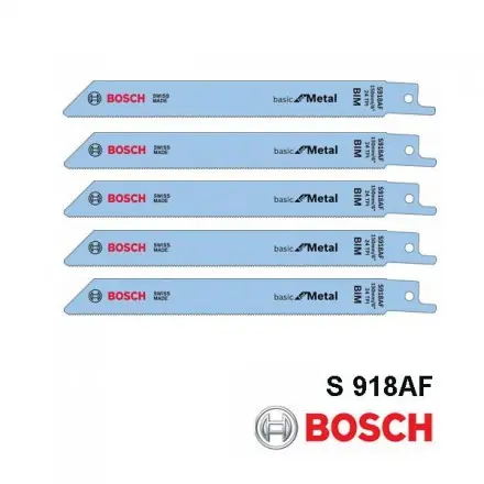 lame scie sabre Bosch 150x16 mm TPI 24 - S918AF - 2608651780