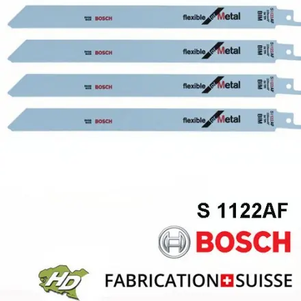 lame scie sabre 225x19 mm TPI 24 - S 1122AF Bosch