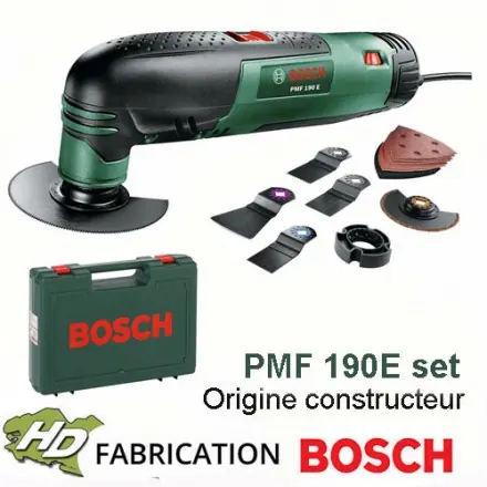 outil multifonction Bosch PMF 190E set - 190W