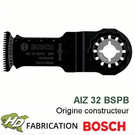 5 lames plongeantes BIM Starlock AIZ 32 BSPB Hard Wood