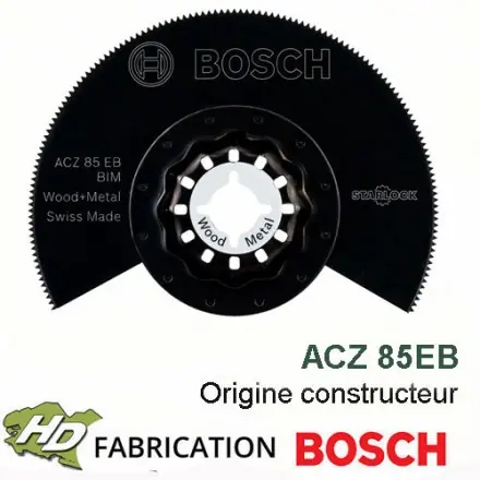 4 lames segments BIM Starlock ACZ 85 EB Wood and Metal