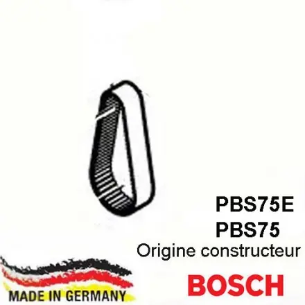 courroie dentée Bosch 1604736005