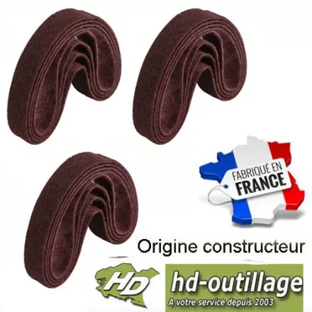 bande abrasive non tissé 50x686 mm grain 100 à 280