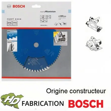 lame de scie circulaire Bosch 165x2,6x30 mm Z52