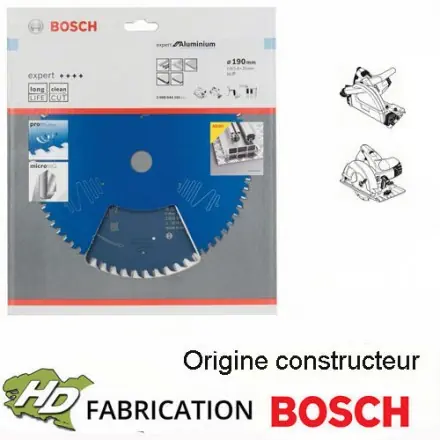 lame de scie circulaire Bosch 190x2,6x20 mm Z56
