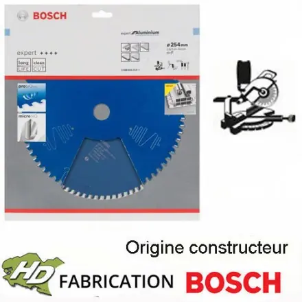 lame de scie circulaire Bosch 254x2,8x30 mm Z80