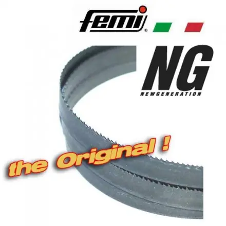 5 lames de scie à ruban Femi NG System 1735x13x0.9 mm TPI 6 à 14