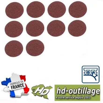 SK0123239-FR20260707-142325-0 disque lapidaire velcro 400 mm sans trou (grain 40 à 400)