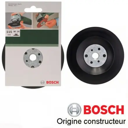 plateau 115 mm à serrer M14 Bosch 2609256258