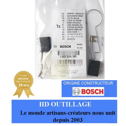 jeu de charbons bosch 1607014103