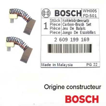 jeu de charbons bosch 2609199169