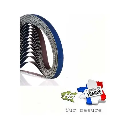 30 bandes abrasives zirconium 10x330 mm