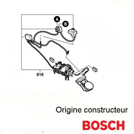 porte charbons Bosch 2609000872