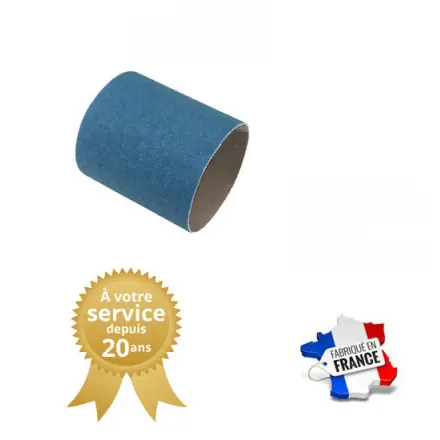 12 manchons zirconium D.45 mm largeur 100 mm grain 24 à 120 CE