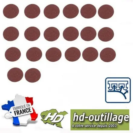 SK0123342-FR20260707-142325-0 disque lapidaire velcro 225 mm sans trou (grain 40 à 180)