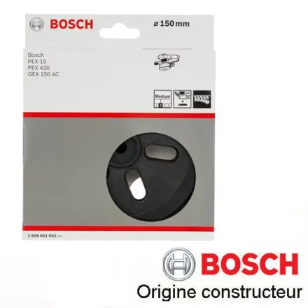 plateau de ponçage 2608601052 mi-dur Bosch