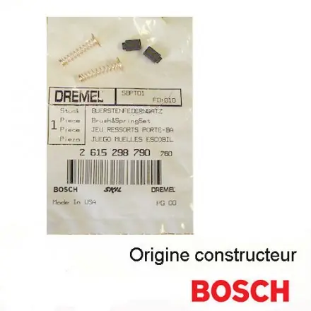 jeu de charbons Dremel 2615298790
