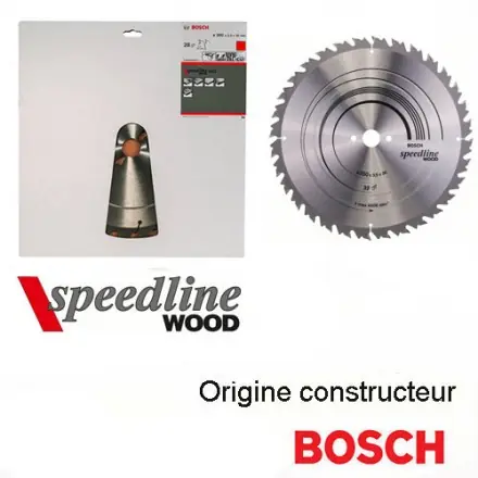 lame scie circulaire 350x30 mm 32 dents Bosch speedline