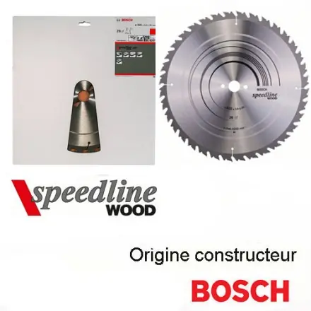 lame scie circulaire 400x30 mm 36 dents Bosch speedline