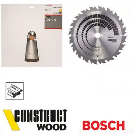lame scie circulaire 315x30 mm 20 dents Bosch construct