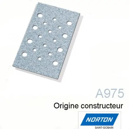 feuilles auto-agrippantes 70x125 mm MULTI-AIR PLUS NORTON A975