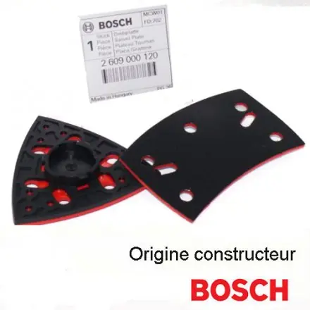plateau Bosch 2609000120 pour ponceuse vibrante PSM 160A