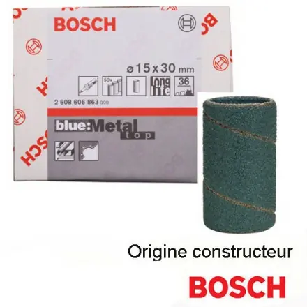 manchon abrasif X573 Bosch D.15X30 mm