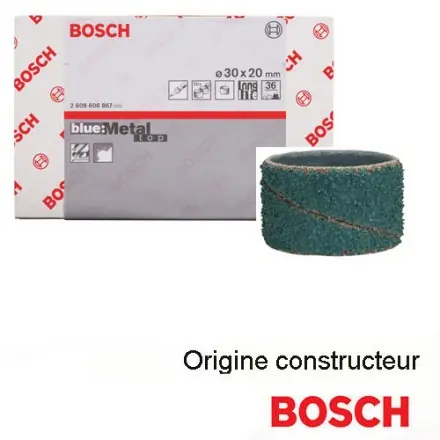 manchon abrasif X573 Bosch D.30X20 mm