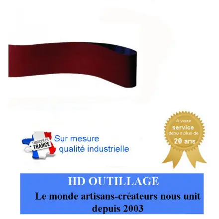 bande joint bord bord corindon supérieur 120x7800 mm