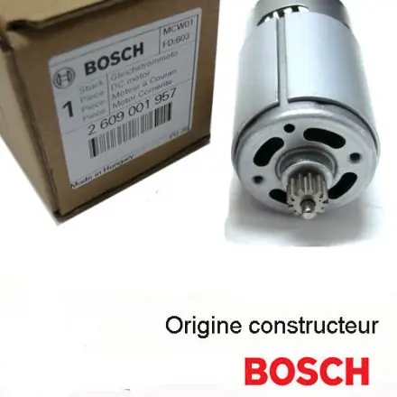 moteur à courant continu 14,4V Bosch 2609001957