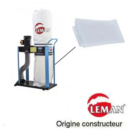 sac plastique pour l‘aspirateur ensacheur LEMAN ASP060