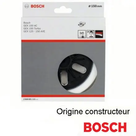 plateau souple de ponçage Bosch 2608601115