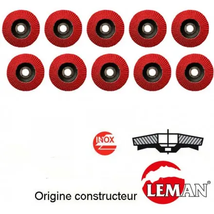 disque à lamelle bombé céramique 125 mm LEMAN