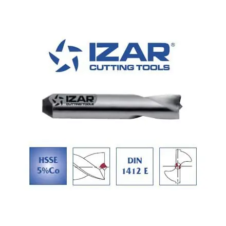 foret à dépointer Izar HSSE 5%cobalt 10 mm extra court DIN1412E