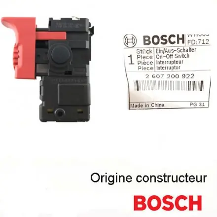 interrupteur Bosch 2607200922