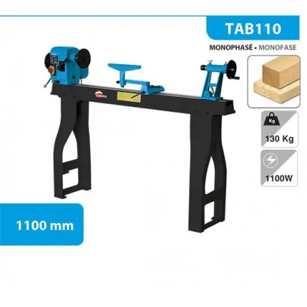 tour à bois 1100 mm LEMAN TAB110