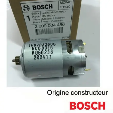 moteur à courant continu 14,4V Bosch 2609004486