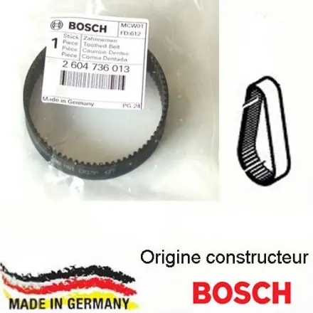 courroie trapézoidale Bosch 2604736013