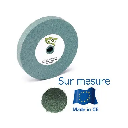 meule touret carbure de silicium 200x30 alésage 76,2
