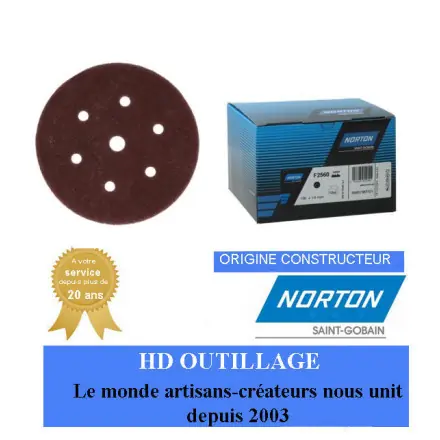 SK0123953-FR20260707-142325-0 10 disques beartex 150 mm NORTON 69957383151