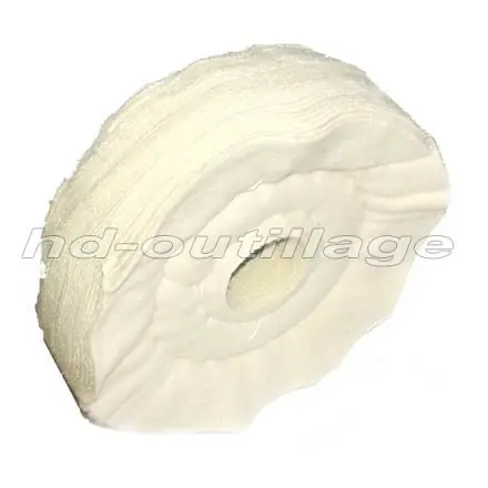 disque flanelle cousue pour polissage 300x25x32 mm
