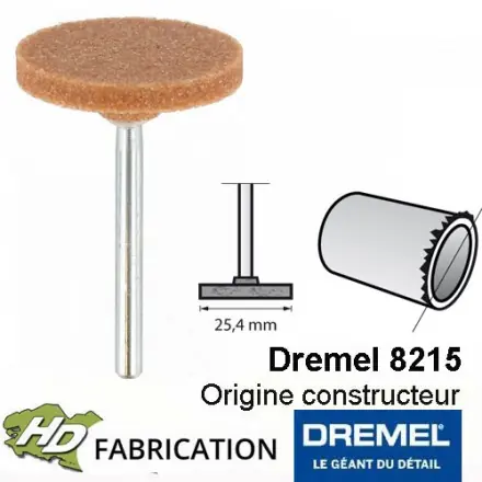 meule à rectifier en oxyde d’aluminium 25,4 mm dremel 8215