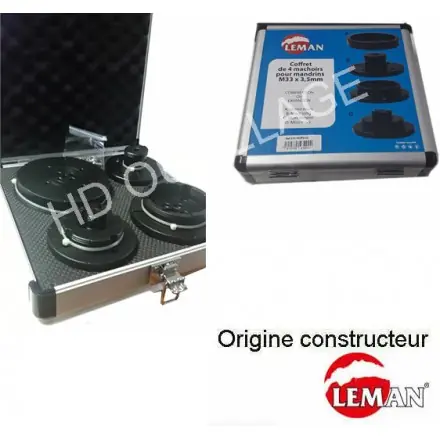 coffret de 4 mâchoires pour mandrin LEMAN 870MORS04